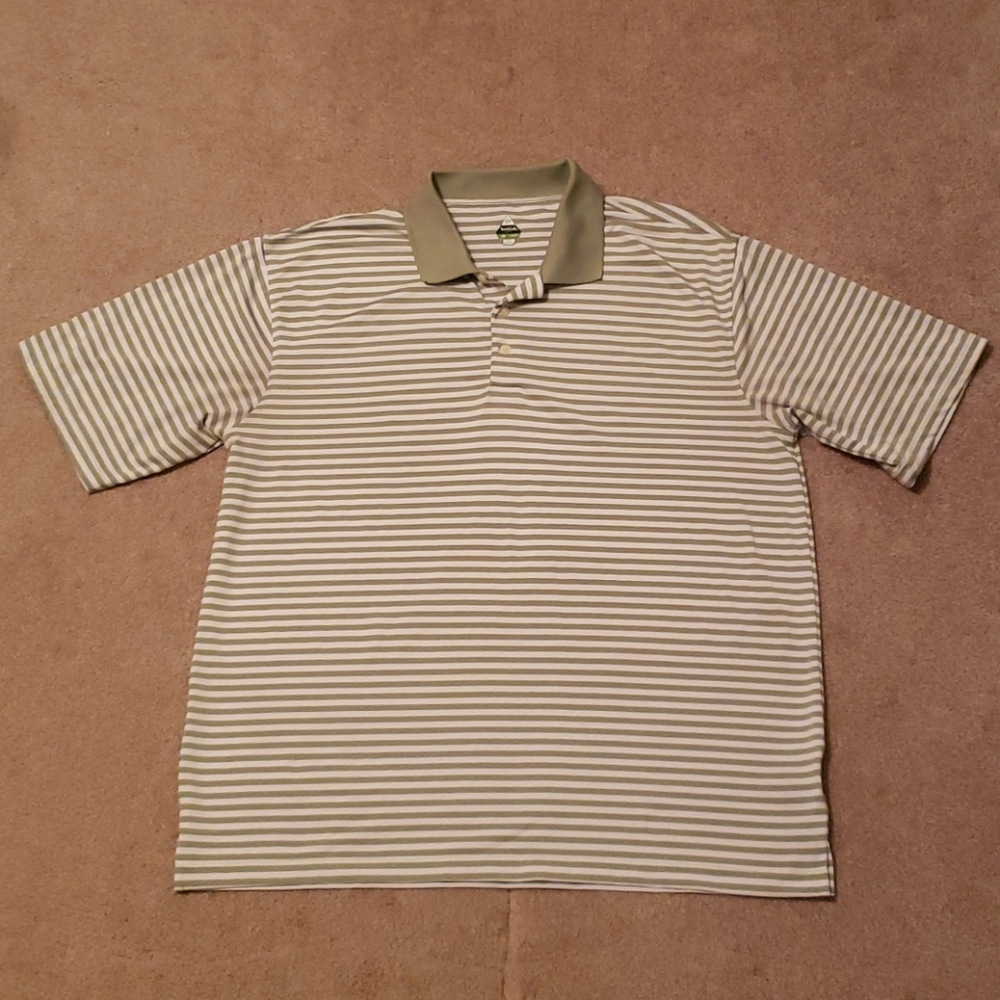 Bolle Striped Men's Golf Polo